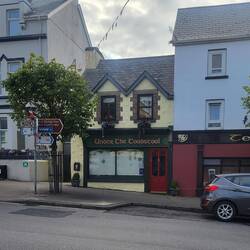 This store was so cute, unfortunately it wasn't open but we enjoyed trying to peek in the window.