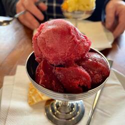 More Berthillon sorbet