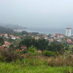 Slightly clearing weather