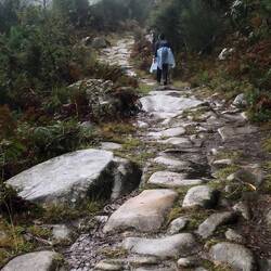 Old stone path