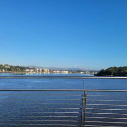 View from the bridge.