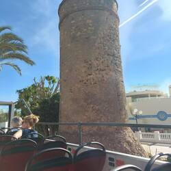 Medieval watch tower seen all around Andalusia
