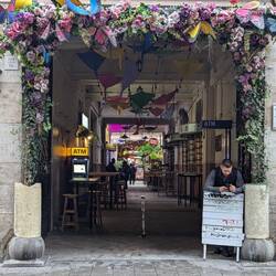 Hinterhof in Budapest