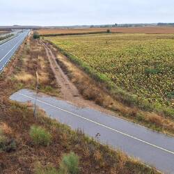 The road did go somewhere once.