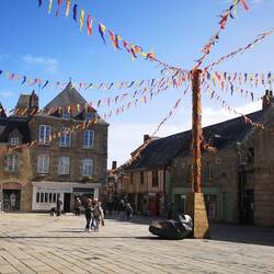 Der Hauptplatz von Guerande