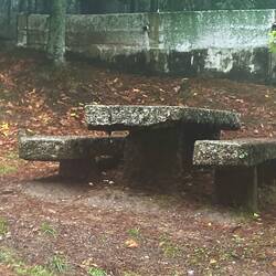 A comfortable place to stop and have a picnic.