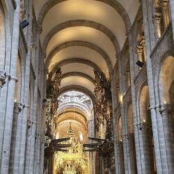 Looking towards the altar.