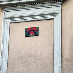 Another one by the anonymous artist - I spotted at least 15 whilst in Paris