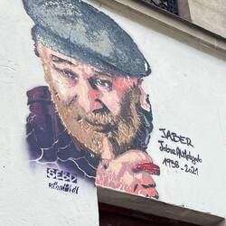 Jaber was a much loved street artist who was homeless and died from COVID