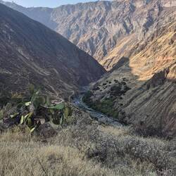 Los geht der Aufstieg an Tag 2