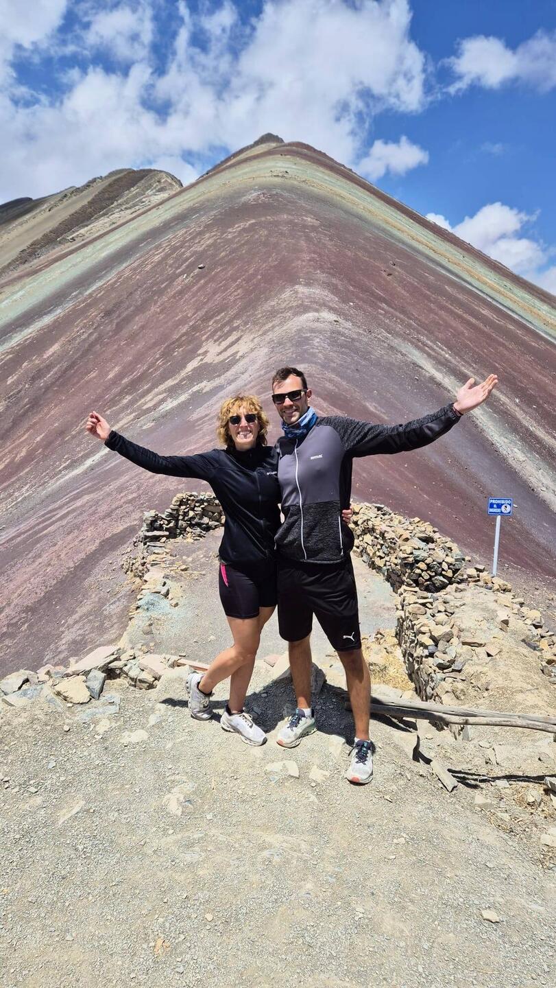 Der berühmte Rainbow Mountain ✨