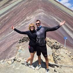 Der berühmte Rainbow Mountain ✨