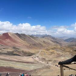 Der Weg zum Rainbow Mountain ist wirklich für alle zu meistern 😉