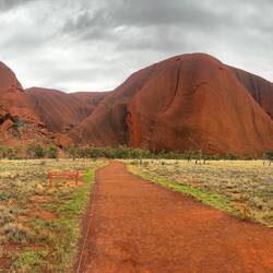 Das ist der Uluru!