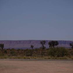 Das ist nicht der Uluru, sondern der Mount Conner