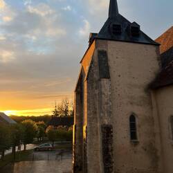 After the rain. View over this wonderful church tower