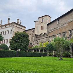 Im Garten des Castello del Buonconsiglio