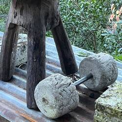 Homemade barbell
