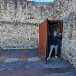 Jail size was crazy tiny