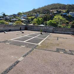 The facility today; the actual grounds of 1 of 4 sections.