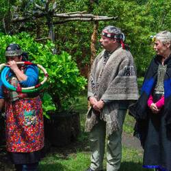 Traditional Mapuche family event