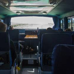 Inside our Viva tour vehicle