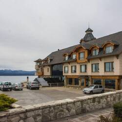 Our hotel was on the lakeside