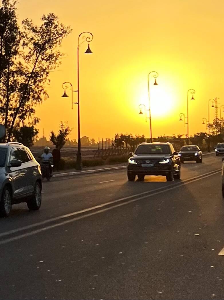 Marrakech - dem Sonnenuntergang entgegen...