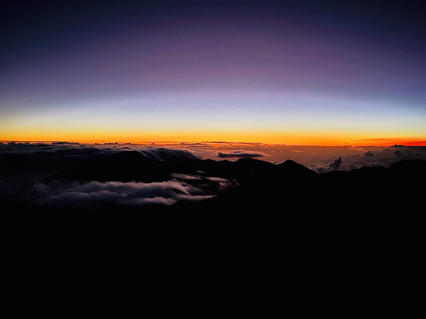 Um 3 Uhr ging es los, von 0 auf 3000m Höhe