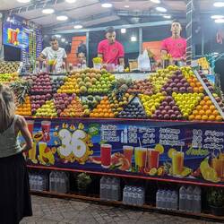 Frisch gepresste Säfte