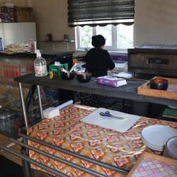 Nurans kleiner Lahmachun-Imbiss in Söylemis
