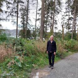 En route along Claife Heights