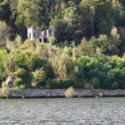 Claife Viewing Station from the boat to Bowness