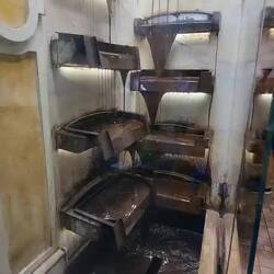 Lebensgroßer Choco-Brunnen 😍