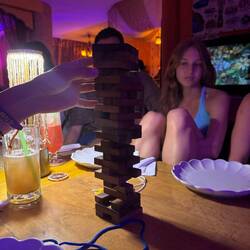 Waiting for food with games - standard in thailand