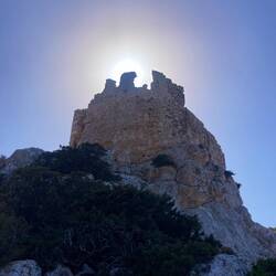 Ausflug zur Johanniterburg, steil und steinig, aber lohnenswert