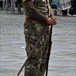 Royal Gibraltor regiment officer.