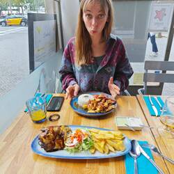 Lecker peruanisches Essen