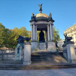 The Victoria monument, Liverpool