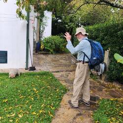 Joe on his way