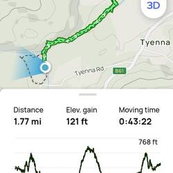 Marriots Falls trail