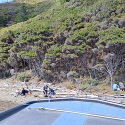Mittagspause am Strand