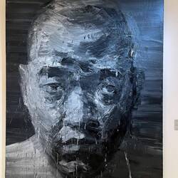 Yan Pei-Ming, Autoportrait No 3