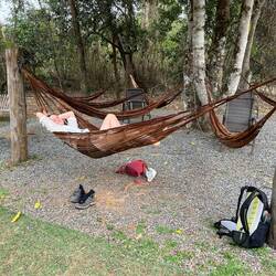 Puh, erst Mal entspannen nach dem ganzen Essen!