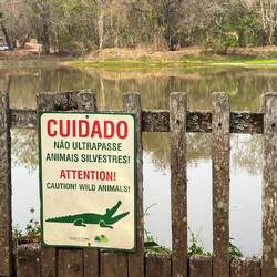 Dann sehen wir dieses Schild nahe beim Buffet... sollten wir uns Sorgen machen?