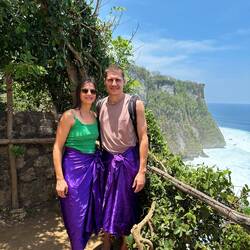 zu Besuch im Uluwatu Tempel