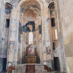 Malereien im Innern der Kirche