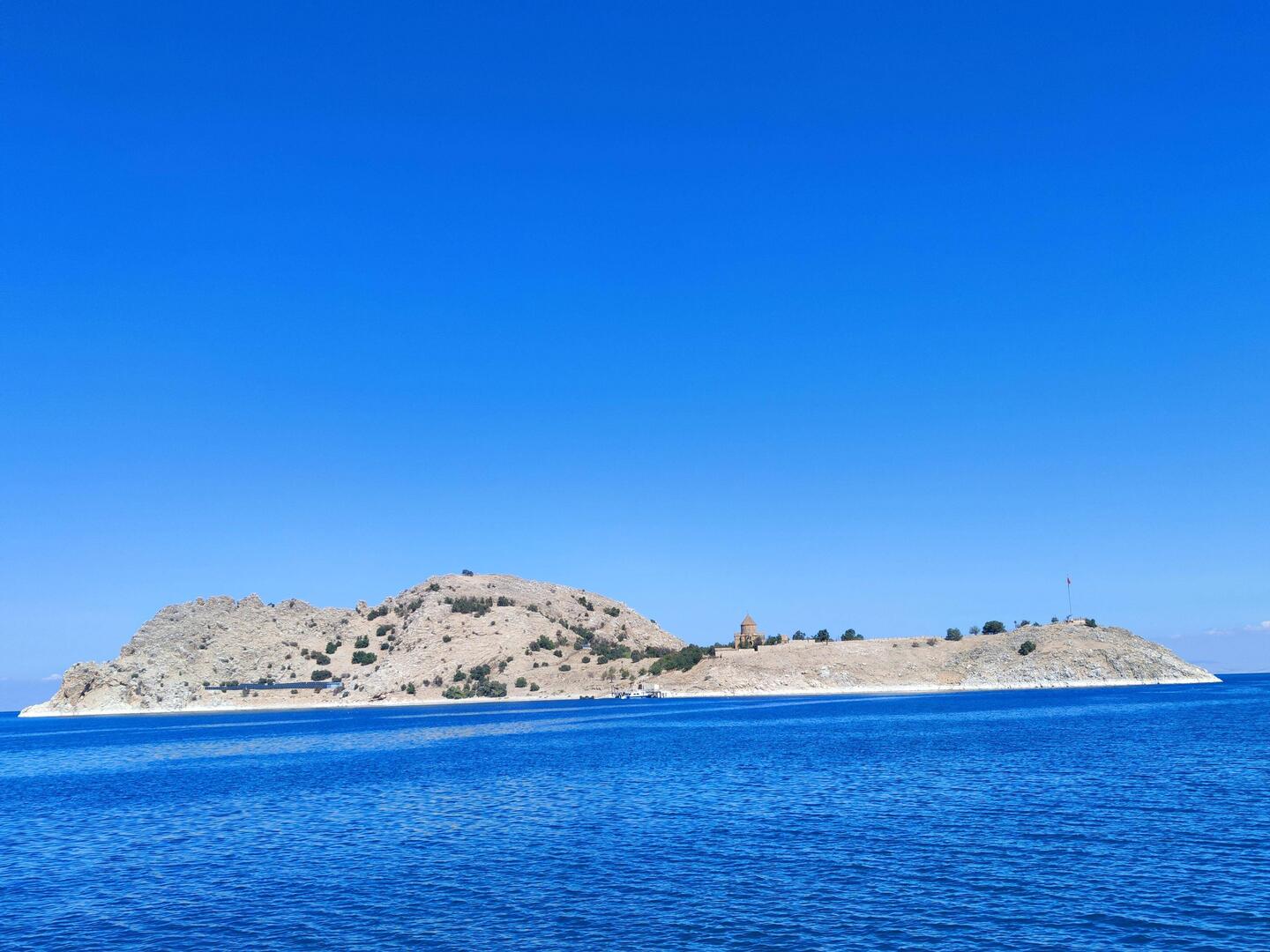 Insel Akdamar aus Distanz