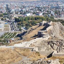 Van Castle: Blick auf Van Zentrum