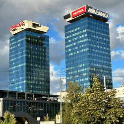 Wiederaufgebaute Twin Tower